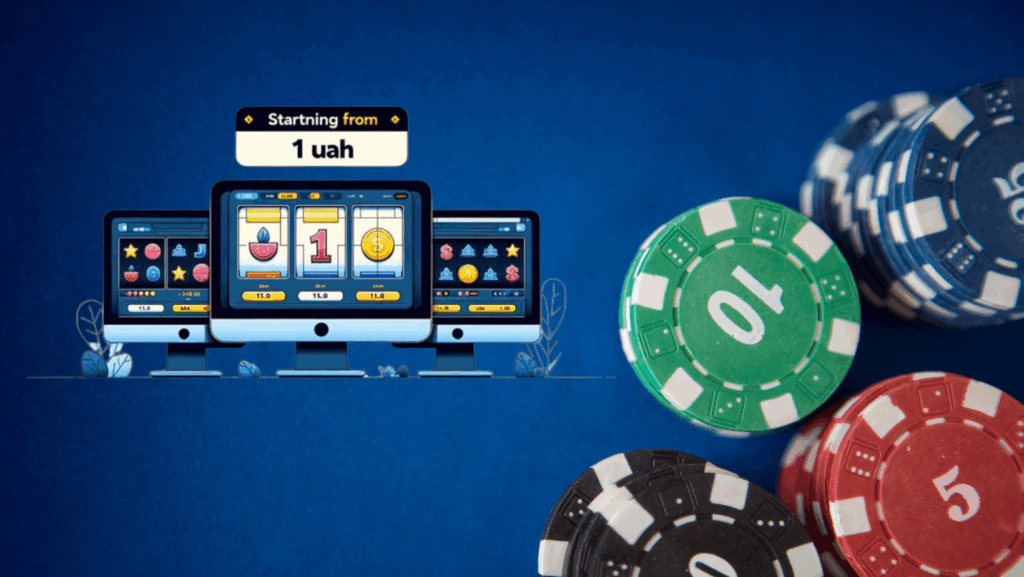 Ігрові автомати з депозитом від 1 гривні